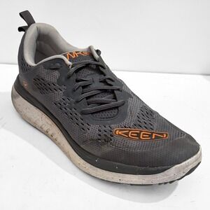Keen WK400 Steel Grey/Scarlet Ibis Walking Shoes Mens 14 Gorpcore Comfort